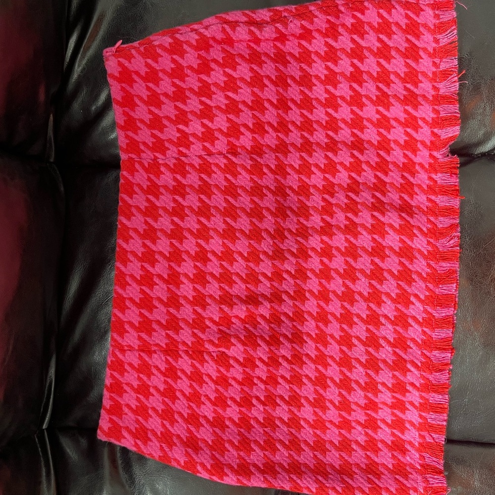 Red and Pink Skirt